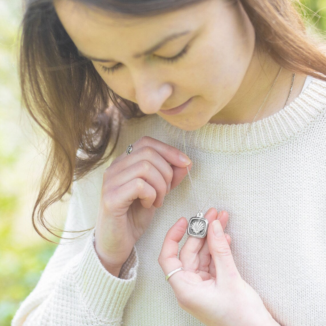 Moon and Stars Pendant Necklace